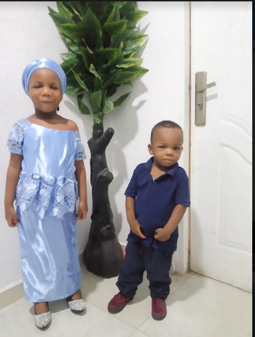 Pst Engr Okwuosa's Daughter Mia and Son Donald